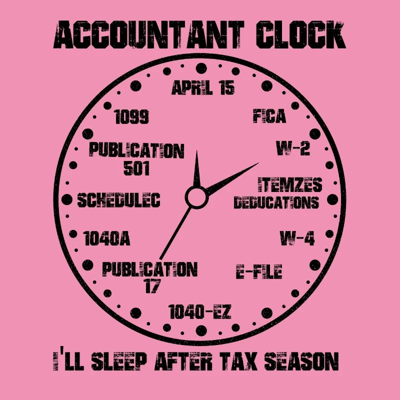 Drôle d’horloge comptable CPA Comptabilité