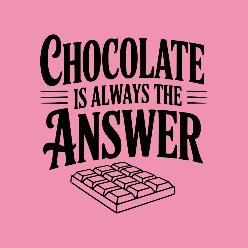 Le chocolat est toujours la solution