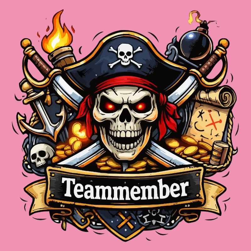 Membres de l’équipe : Conception du crâne de pirate