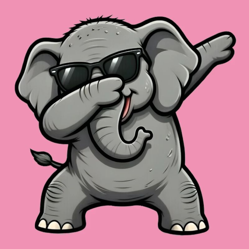Éléphant de dab