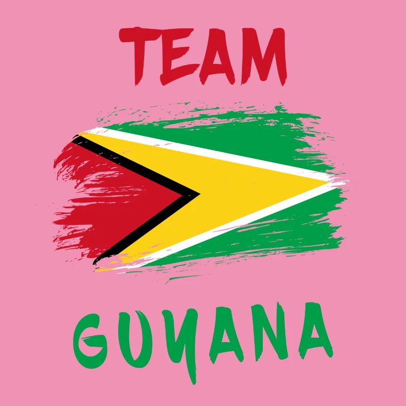 Drapeaux de l'équipe Guyane