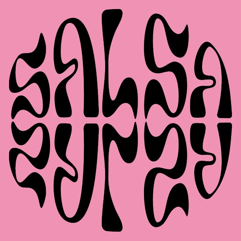 Conception de logo typographique Salsa