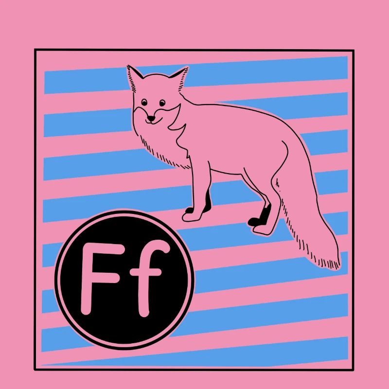 F for Fox (learning to read in primary school)