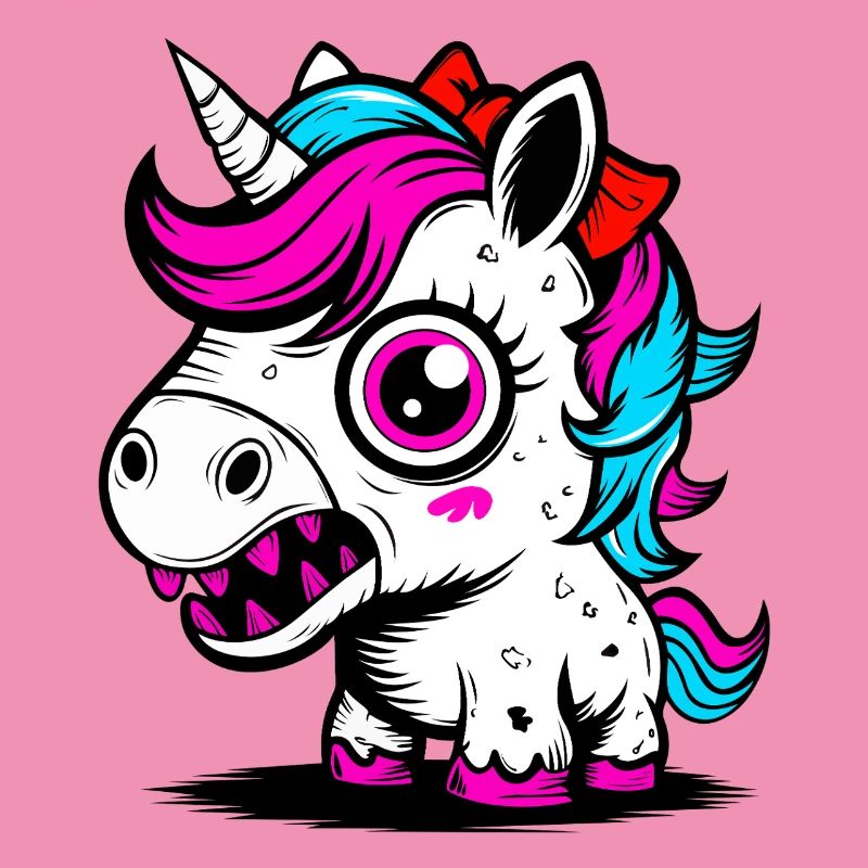 Neon Einhorn