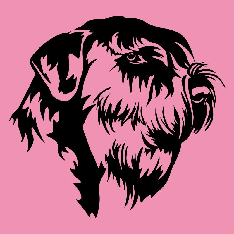 Tête de Schnauzer géant