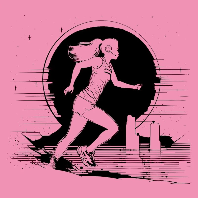 Runner Drawing