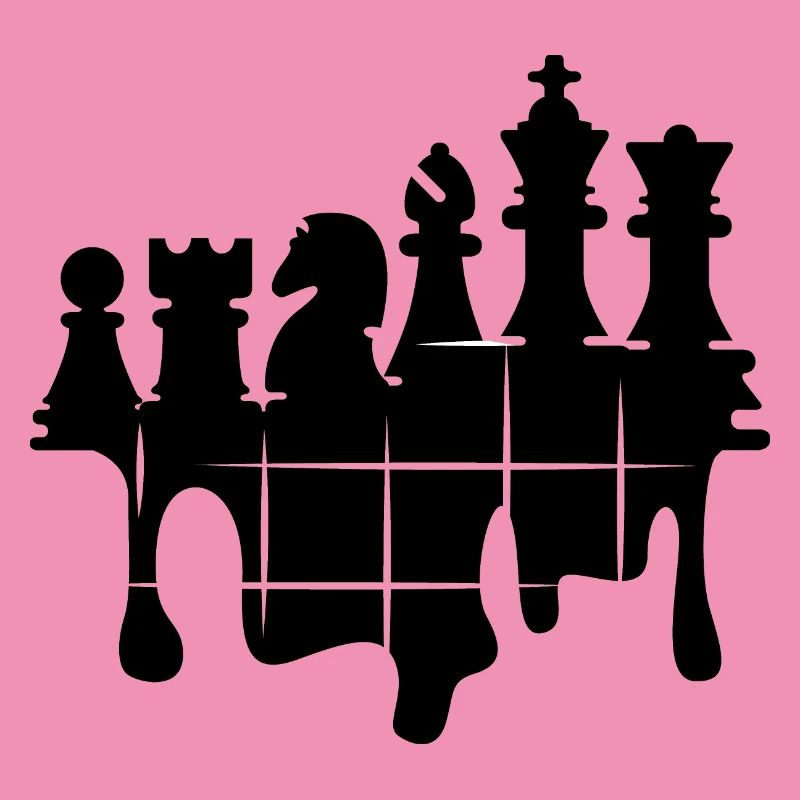 Chess Graffiti Chess Set Figures Knight rook