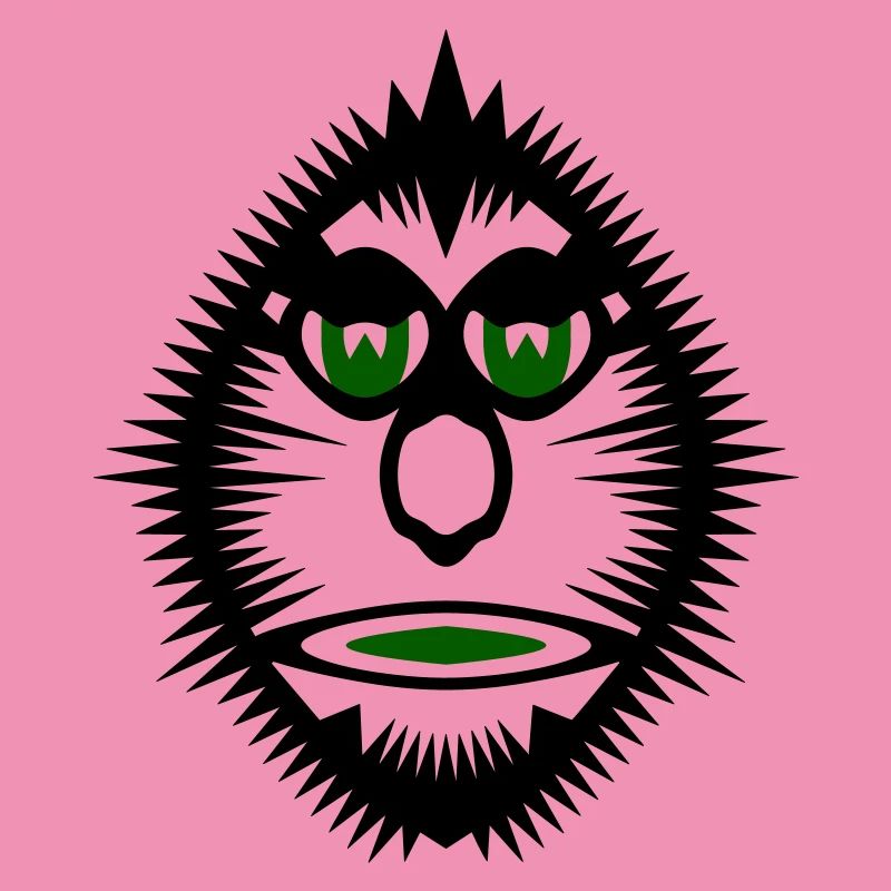 Illustration de visage de chat Visage de chat