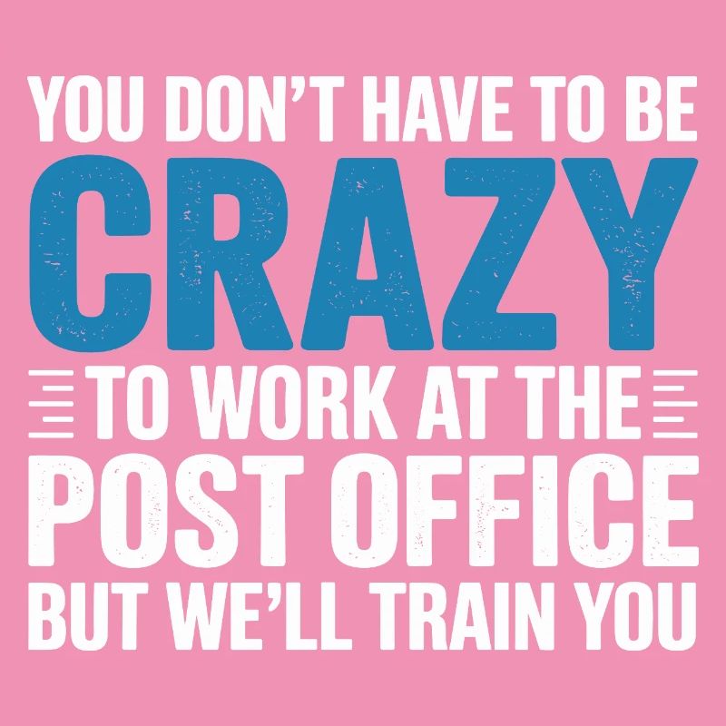 Funny Mail Carrier Postal Post Office Worker