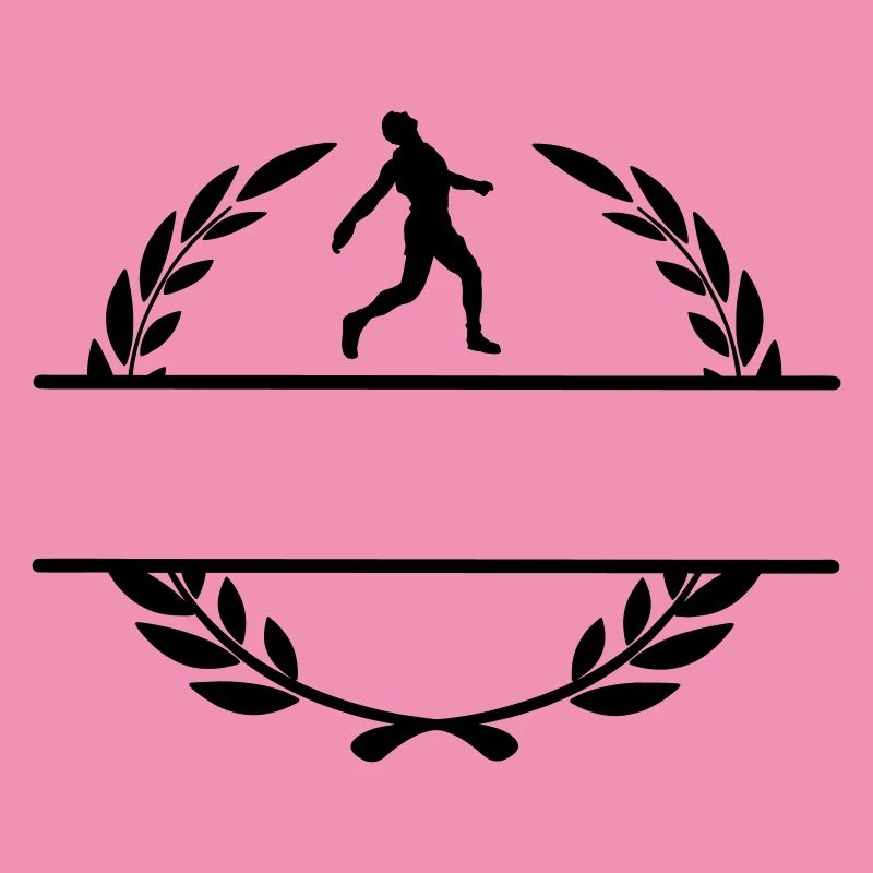 Diskuswerfer, Sieger im Lorbeerkranz