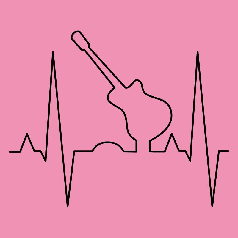 Conception d’impression de guitare