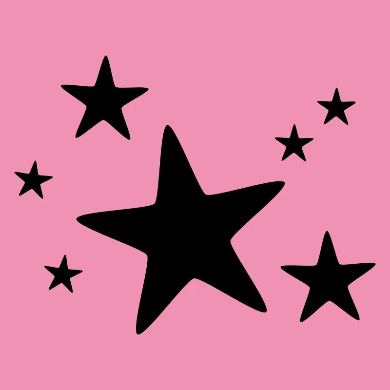 Sternengruppe einfarbig