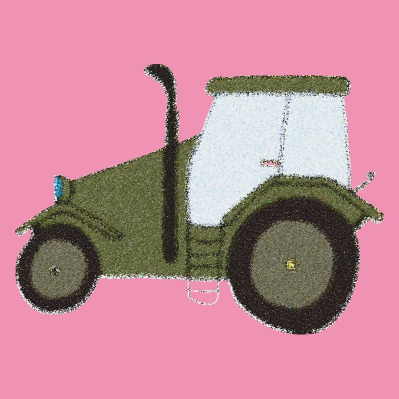 Tracteur Oldtimer Impressionnisme