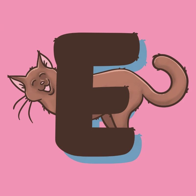 Lettre E du chat