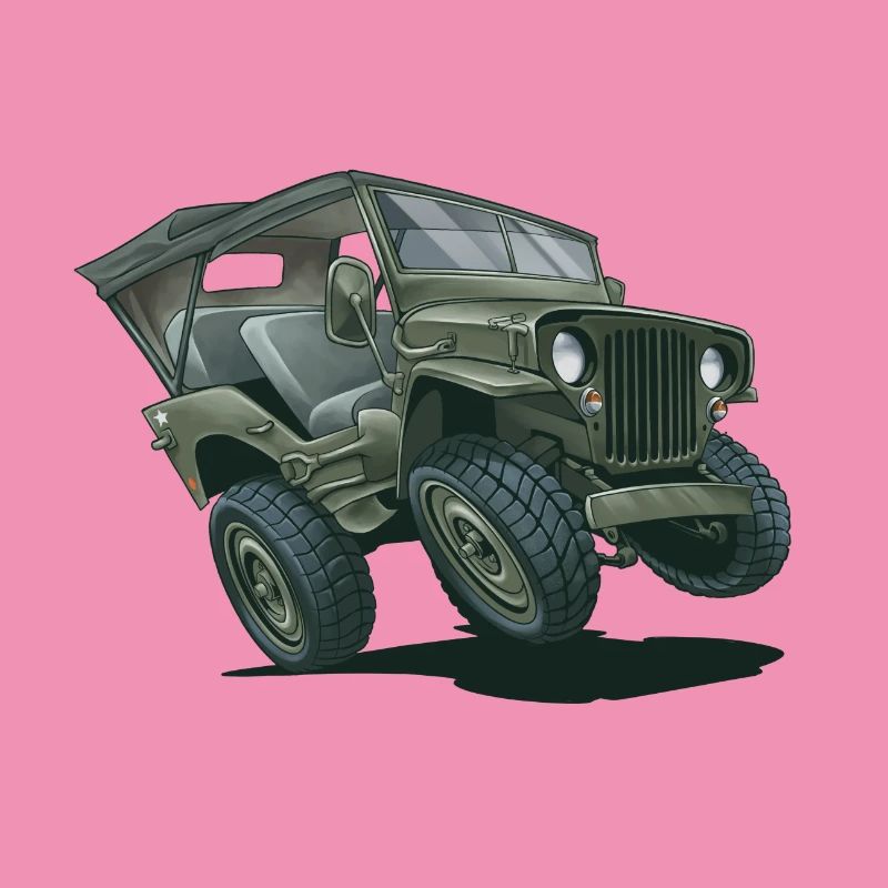 Willys MB Offroader 4x4 ROOFTOP Oldtimer Us Army