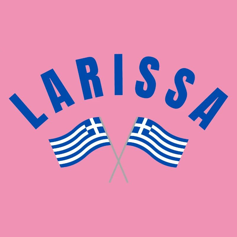 Drapeaux grecs de Larissa