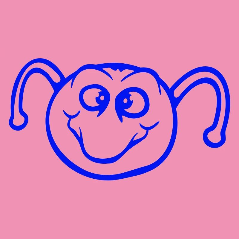 Chenille douce douce petits sourires amicale heureuse