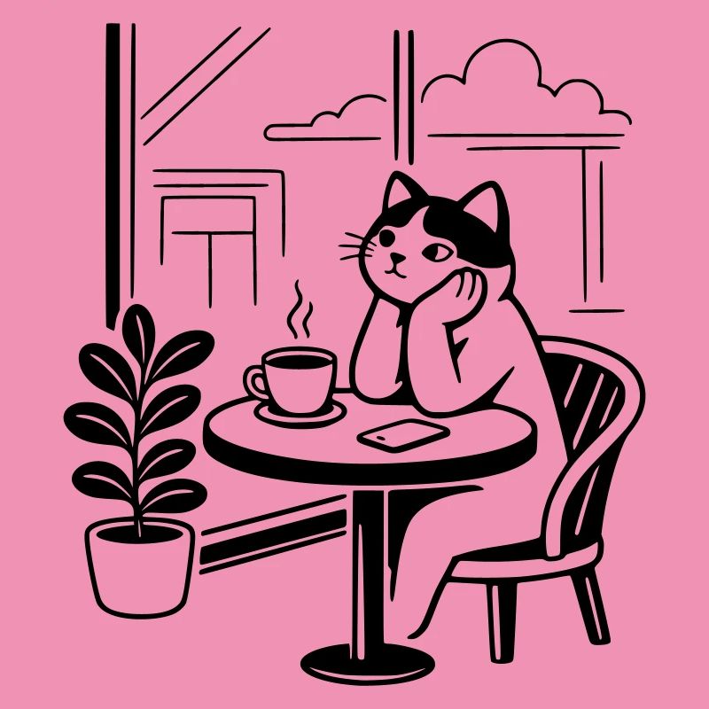 Café des chats attentionné