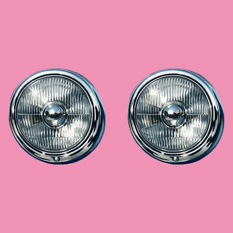 Double Headlight Reflections