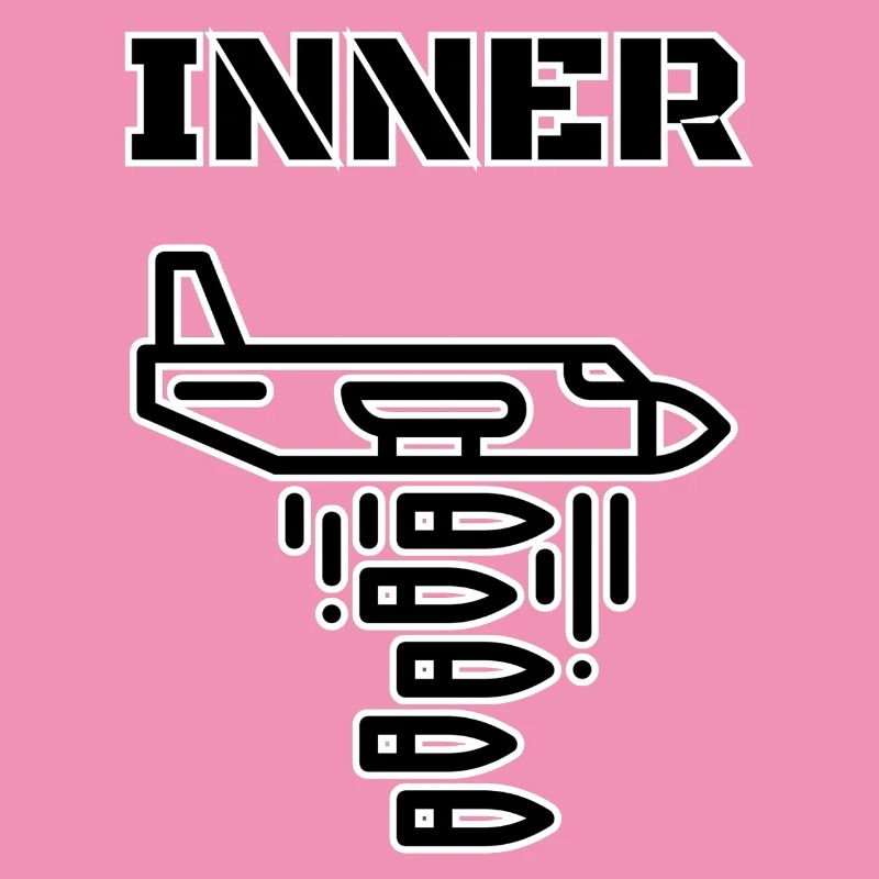 Inner War – Airplane Bombs Graphic Design