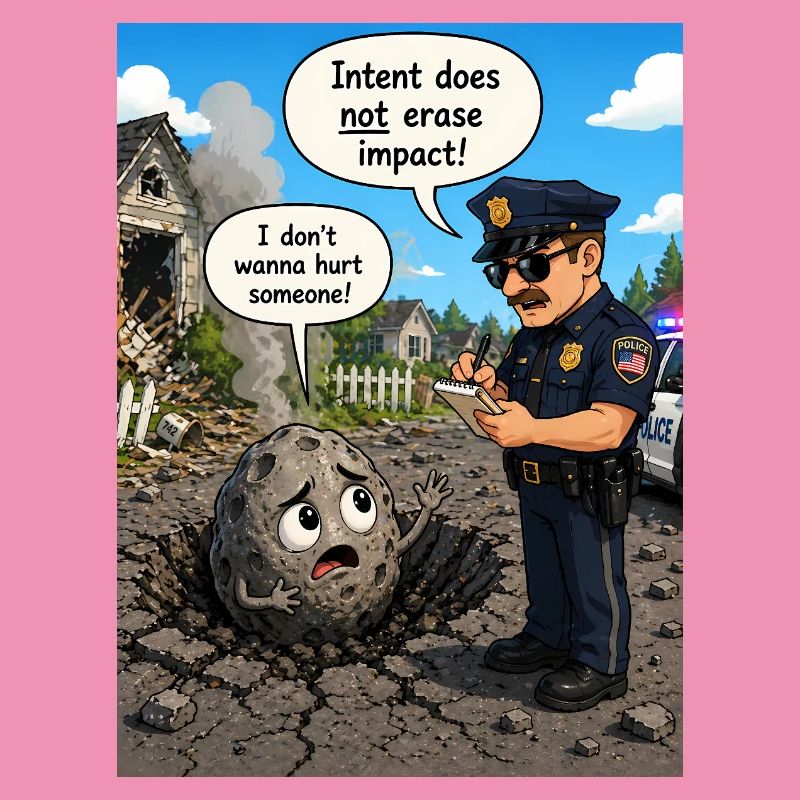 L’intention n’annule pas l’effet