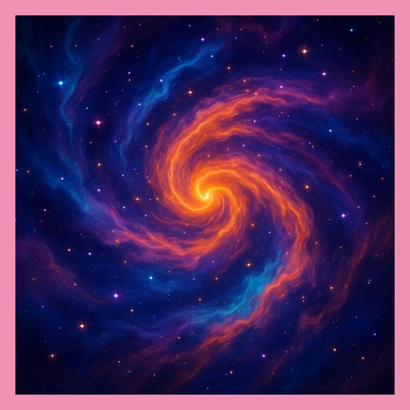 Galactic vortex in space