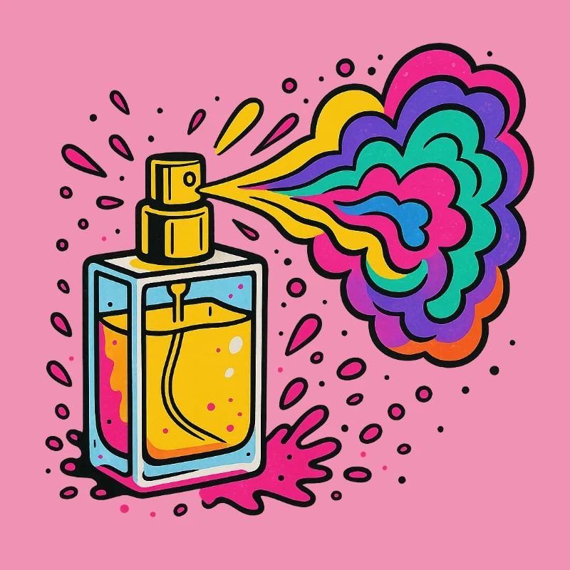 Neon Parfüm Farbexplosion
