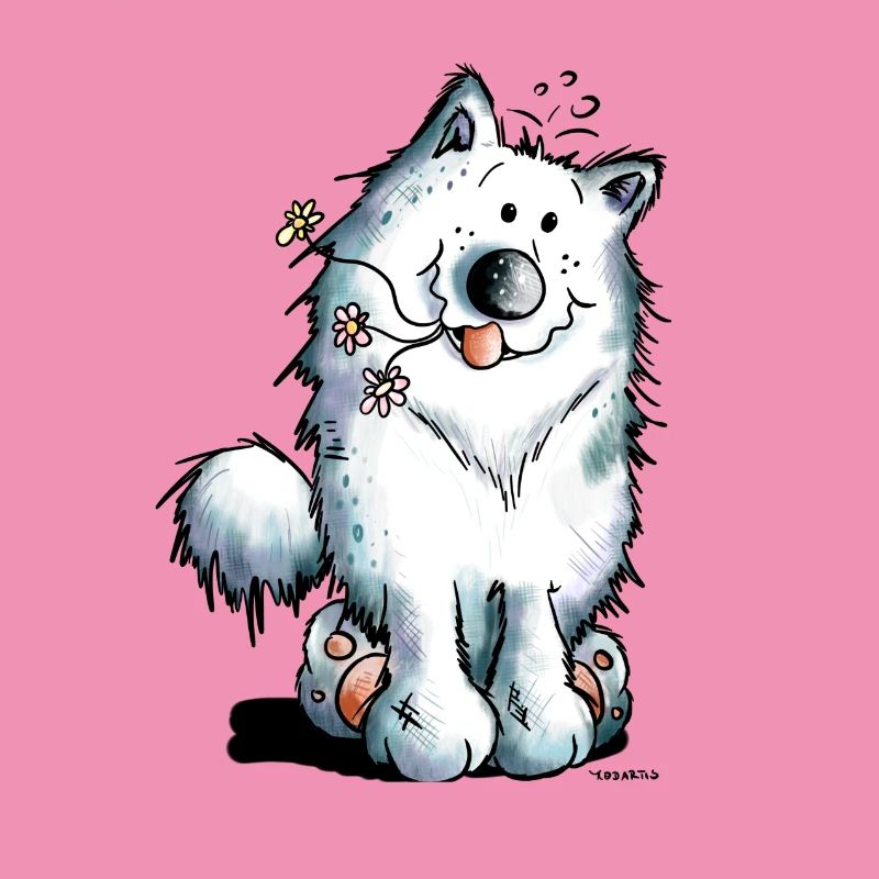 Knuffiger Samojede