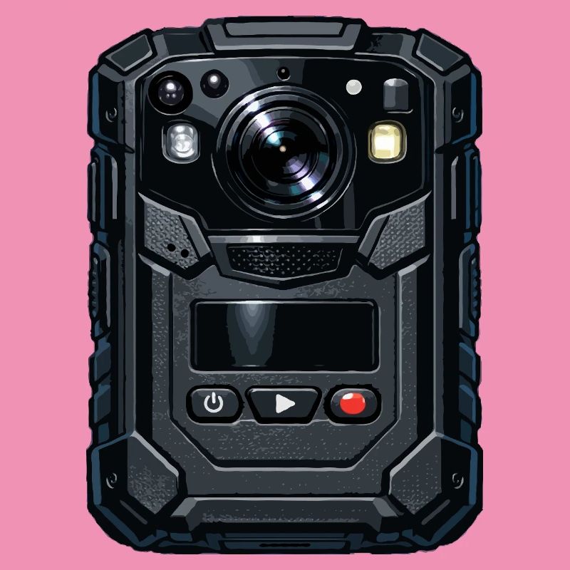 Illustration de caméra d’action robuste