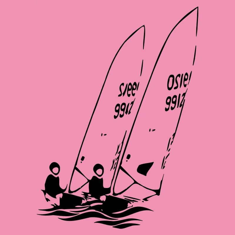 ILCA Dériveurs laser à voile dans la régate