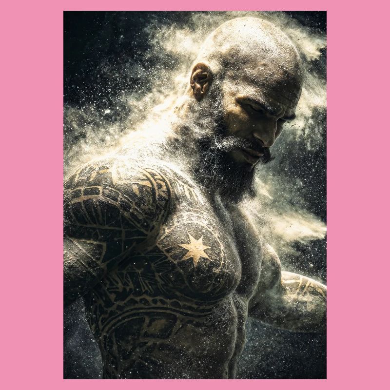 Dustbound Warrior Ink
