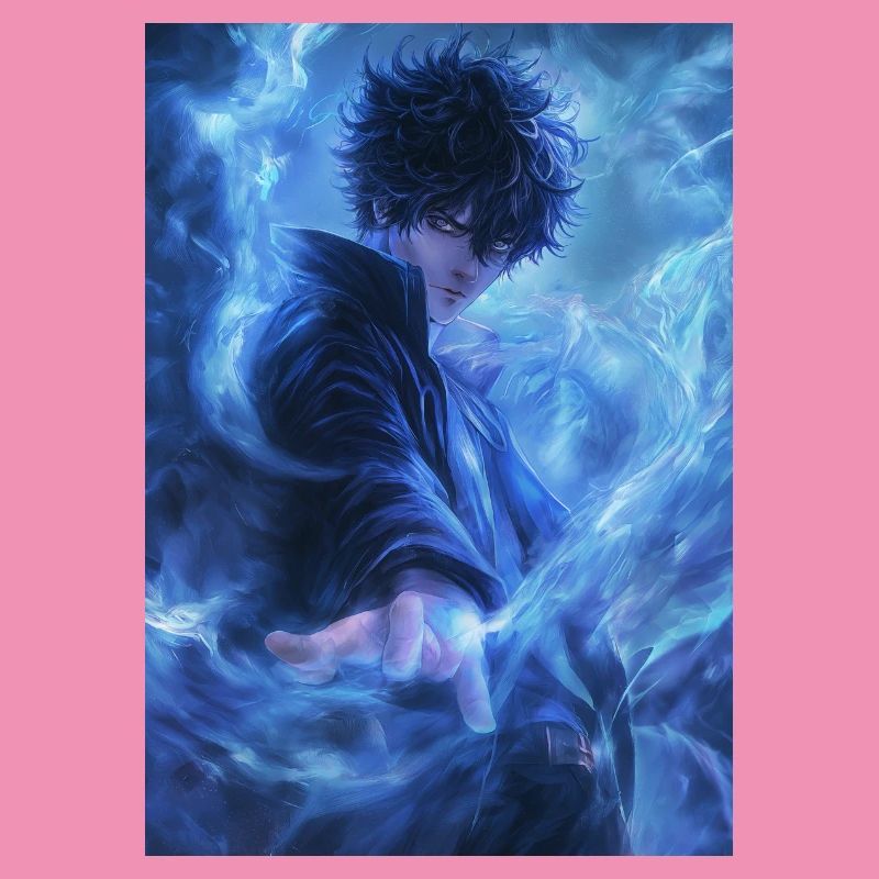 Fantasy Azure Flame