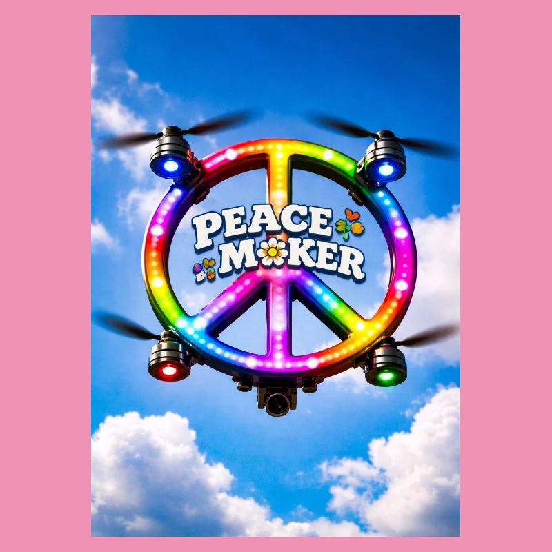 Peace Maker Rainbow LED Ring