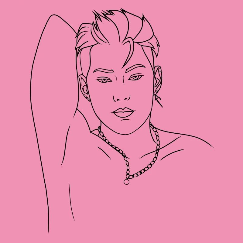 Attractive young artist | Model | Seductive