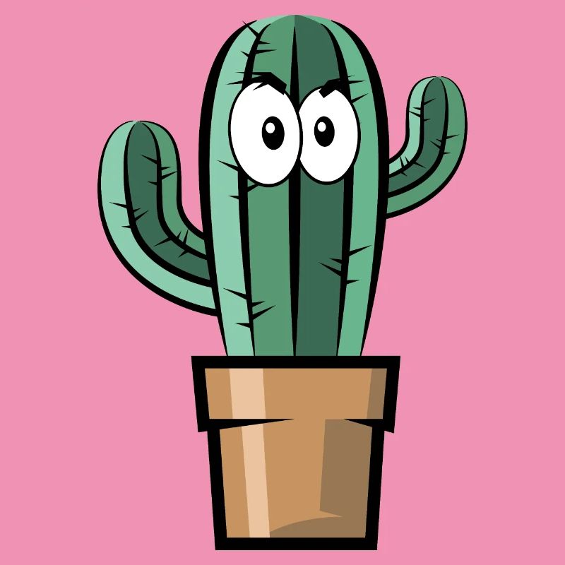 comic kaktus symbol geschenkidee comic fun cactus