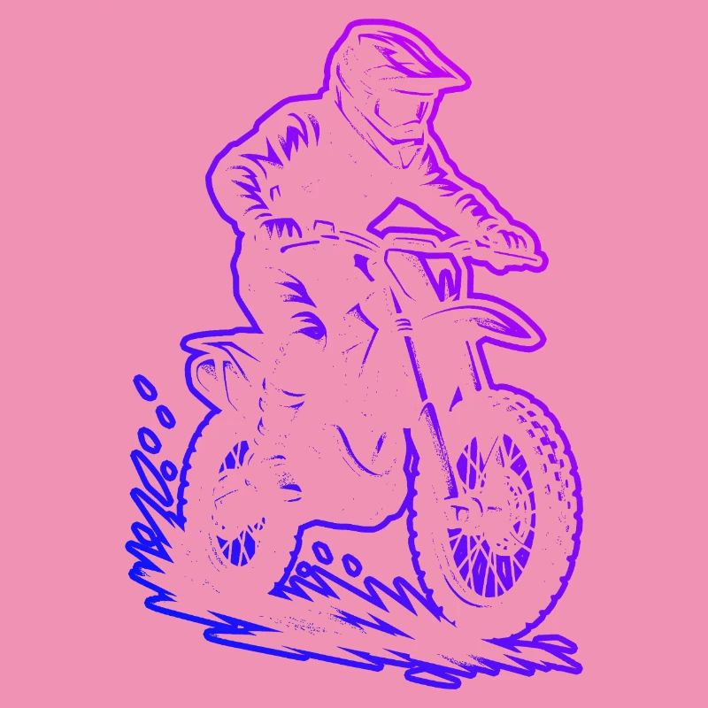 Conception compacte du motocross