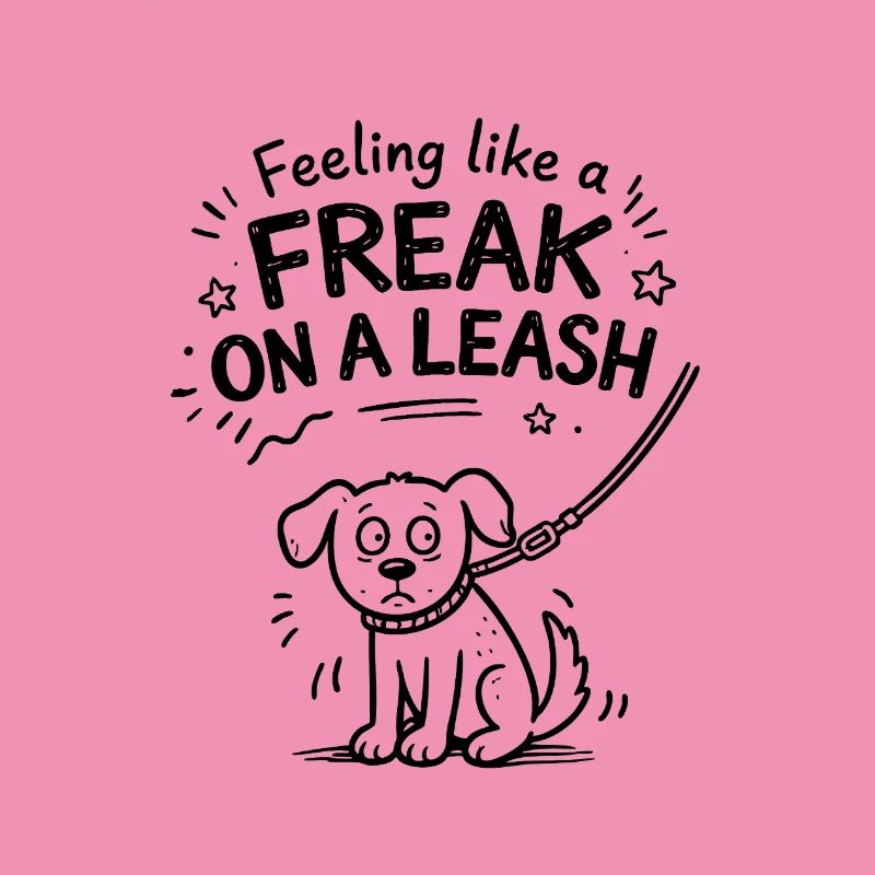 Feeling Like A Freak On A Leash Statement