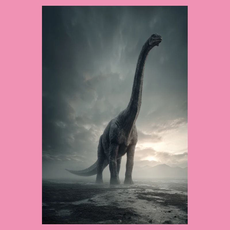 Aube du sauropode brouillé