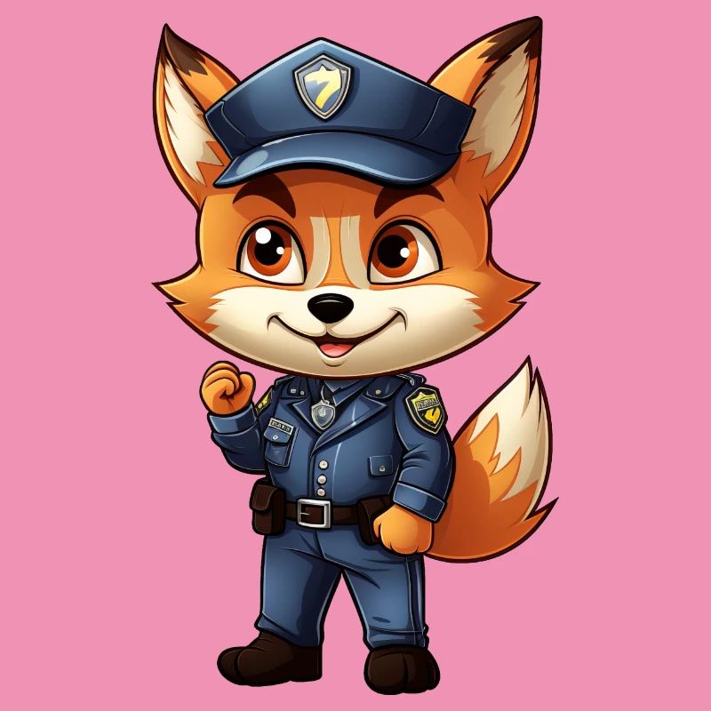 Fuchs Polizei