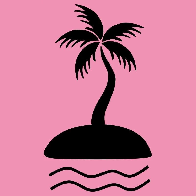 Palm Tree Black