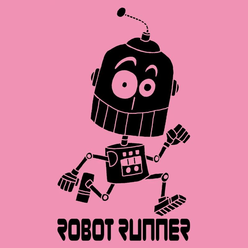 Black Robot Runner
