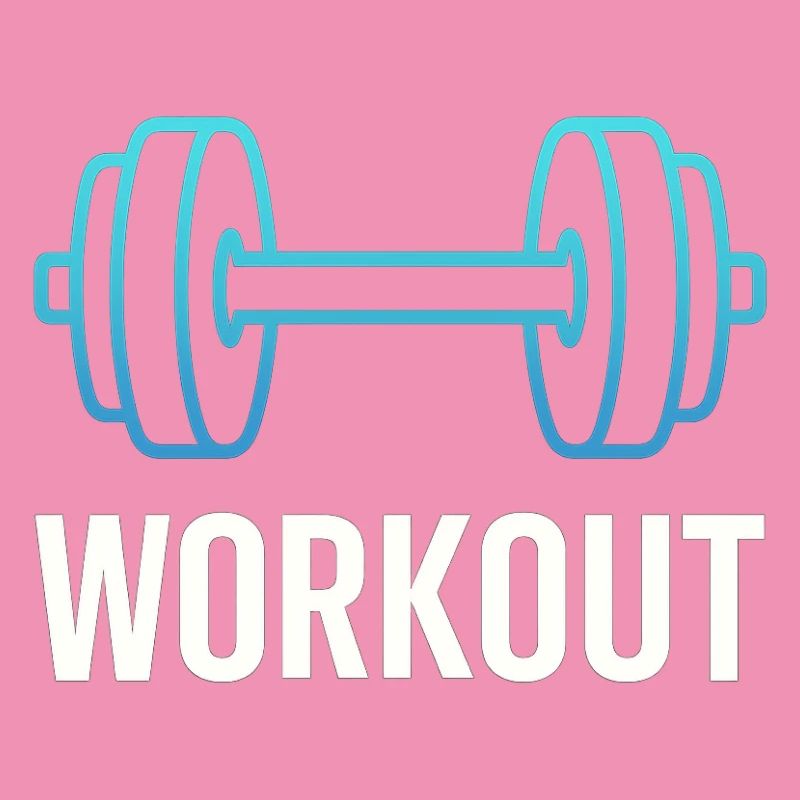 Neon Workout Dumbbells