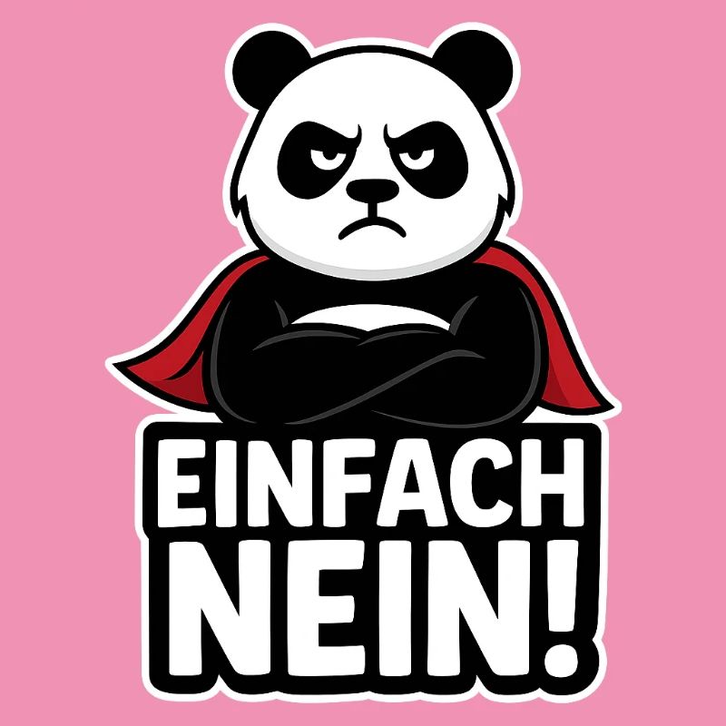 Panda Superheld: Einfach Nein