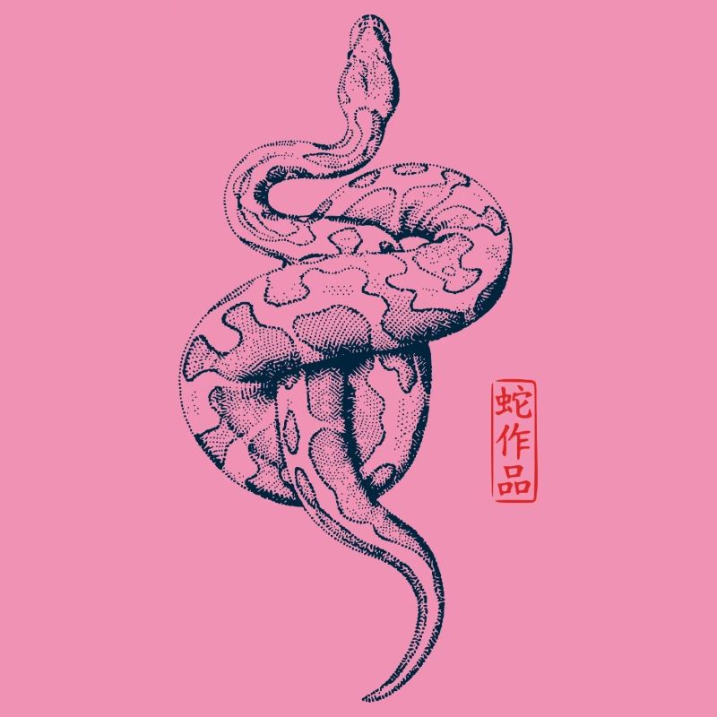 Python avec tampon kanji