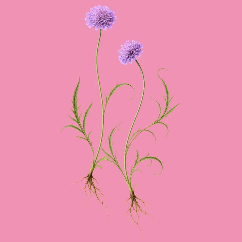 Illustration de la nature des fleurs de prairie