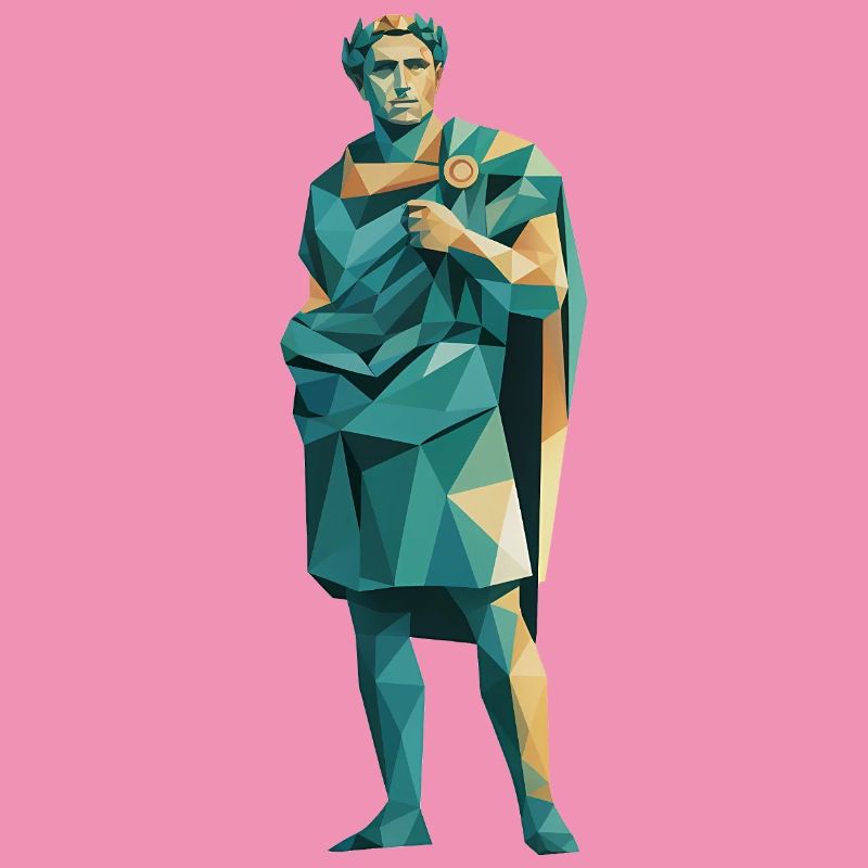 Caesar - Cooles Geschichtslogo