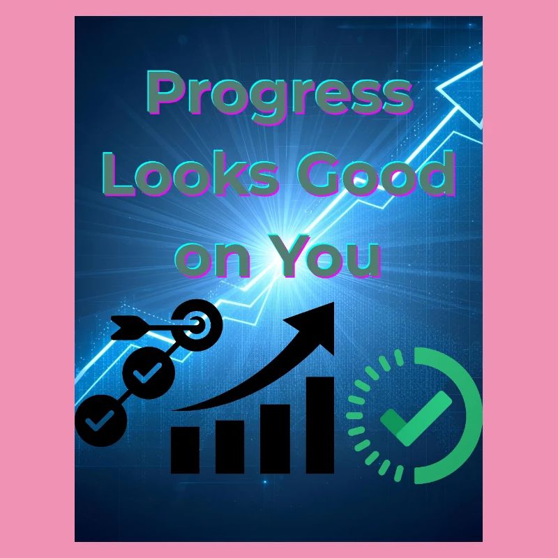Fortschritt steht dir gut – Motivational Growth D