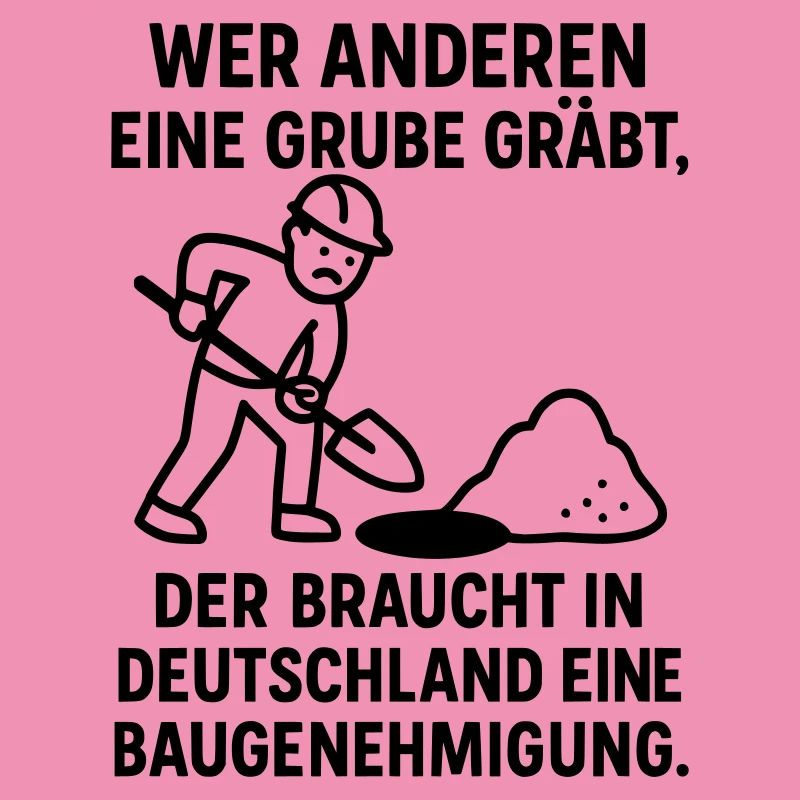 Digging a pit