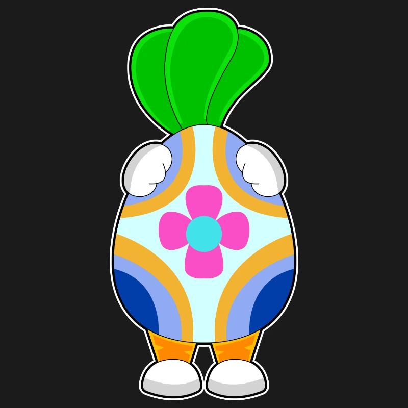 Carrot Easter Easter Egg