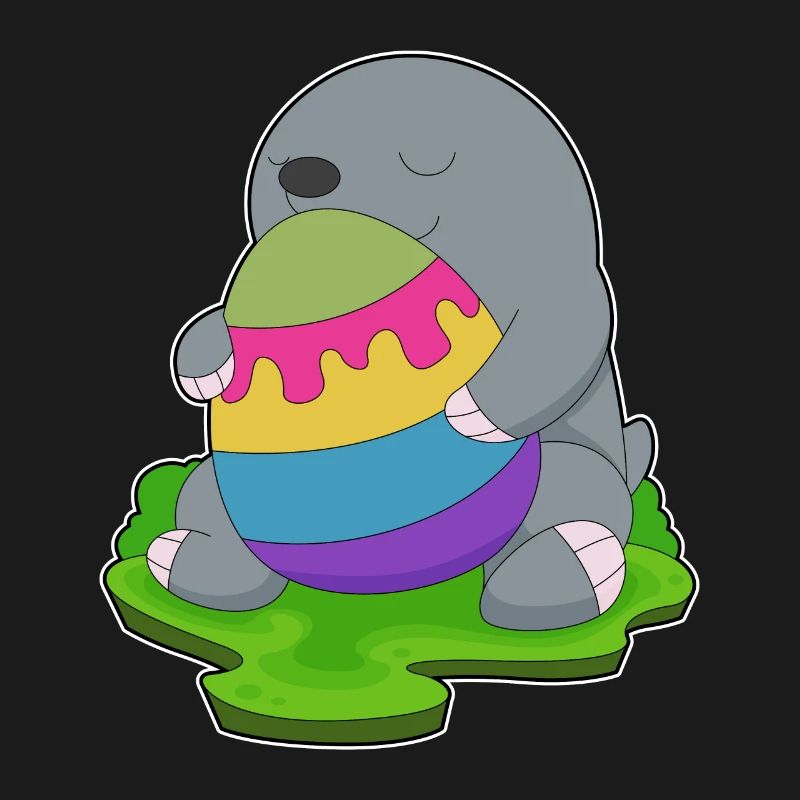 Mole Easter Easter Egg